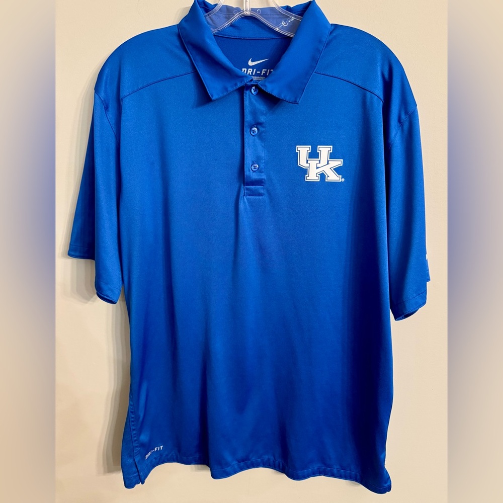 Nike Men's Kentucky Dri Fit Golf Polo Shirt‎